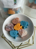 Wax Melts Aromáticos Aroma Monoi – Ceras Aromáticas en Forma de Peces y Conchas,
