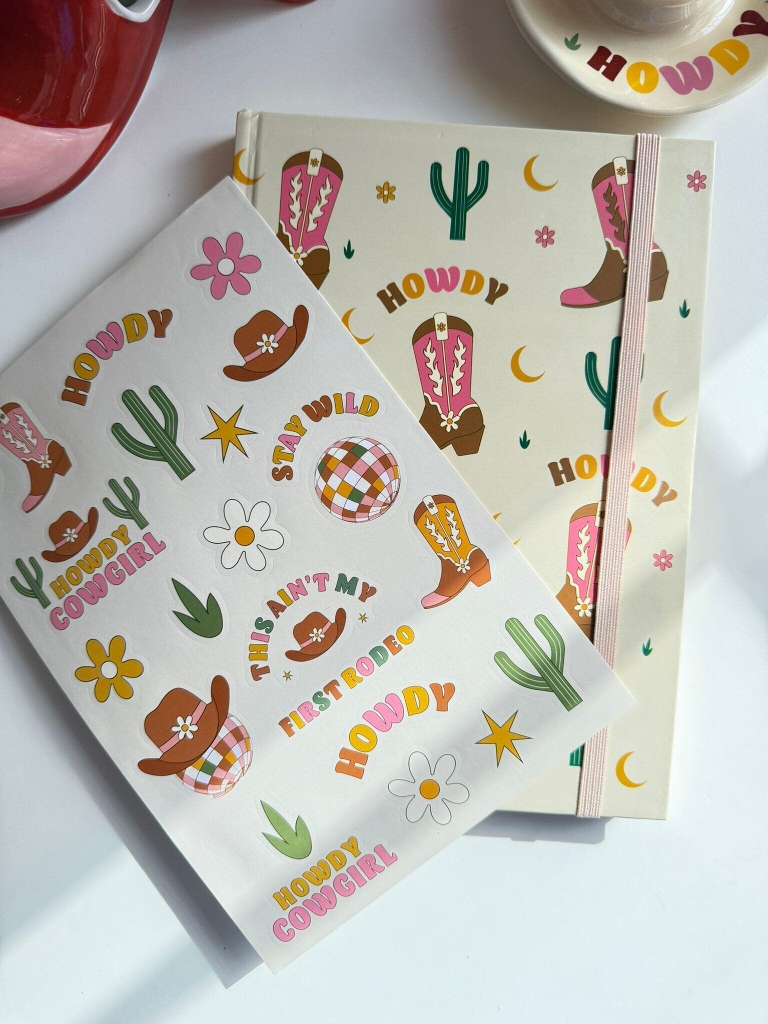 Libreta “Espíritu Cowgirl” – Para Ideas Salvajes y Planes que Brillan