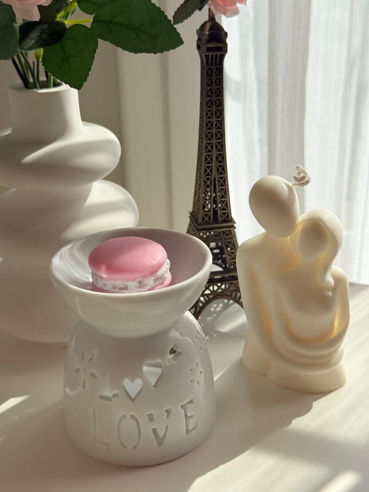 Mini Macarons Wax Melts – Aroma vainilla Tahití