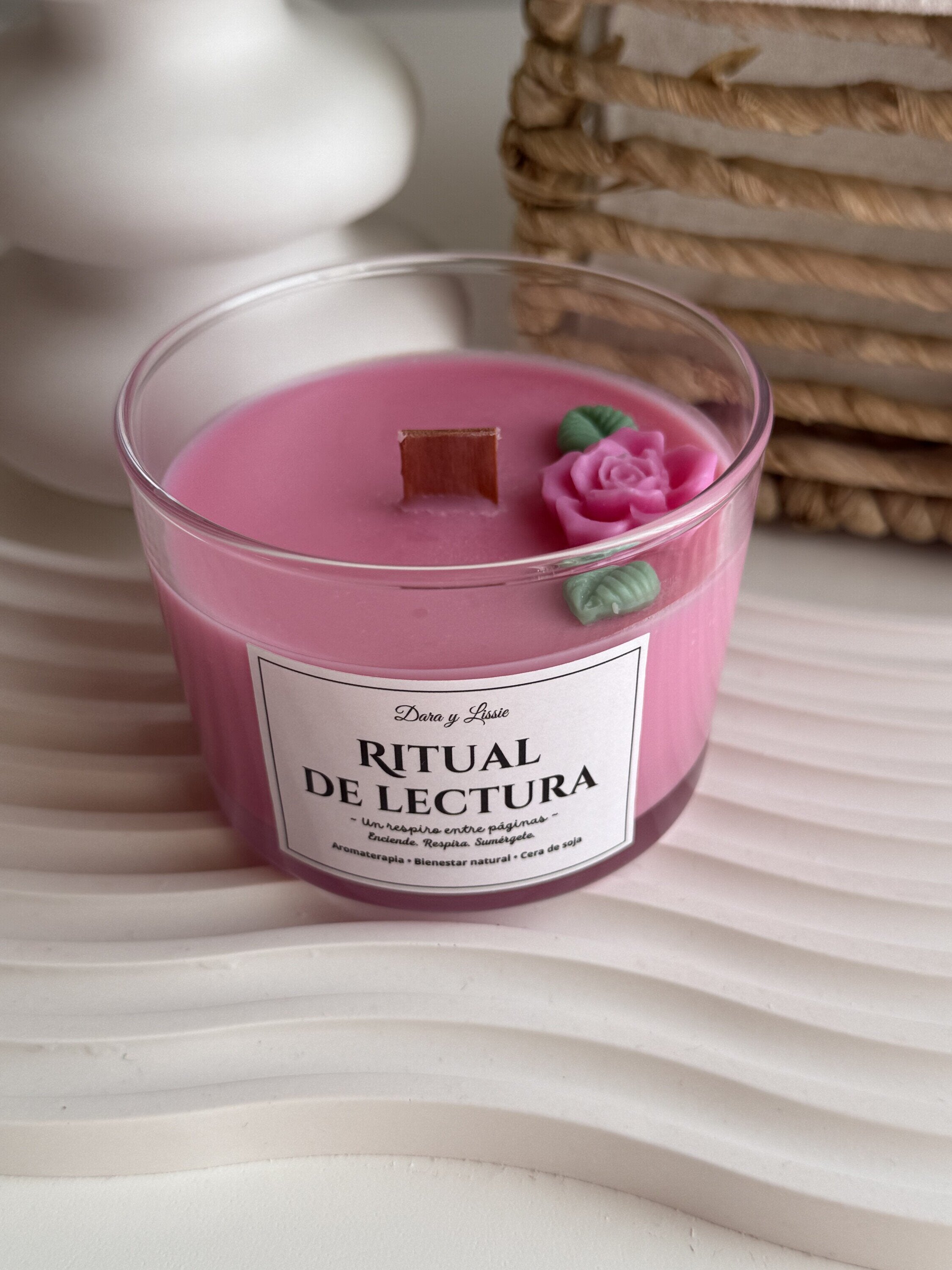 Ritual de Lectura – Vela Terapéutica para Leer y Relajarte