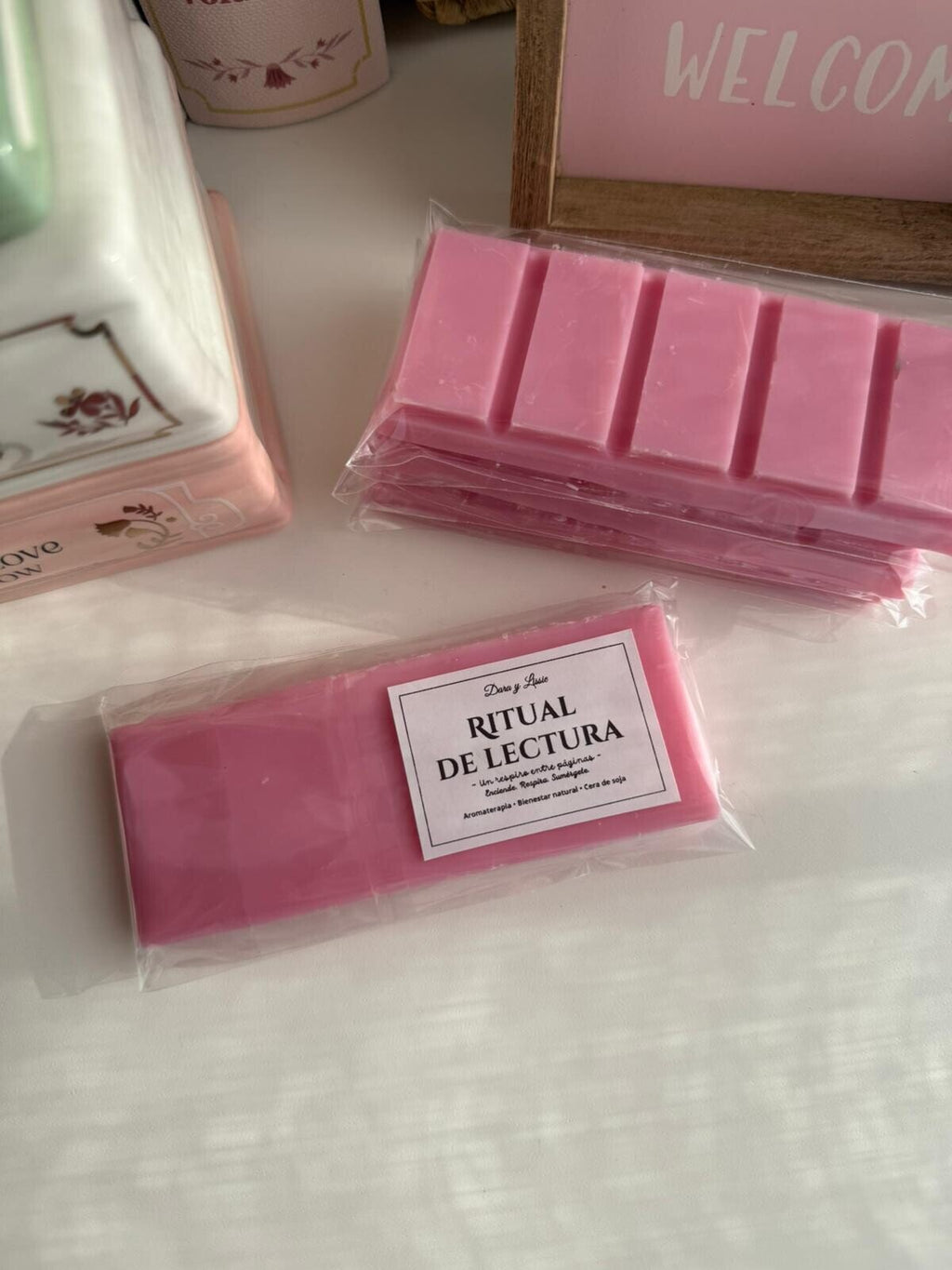 Ritual de Lectura – Wax Melts Aromaterapéuticos para Relajarte y Concentrarte