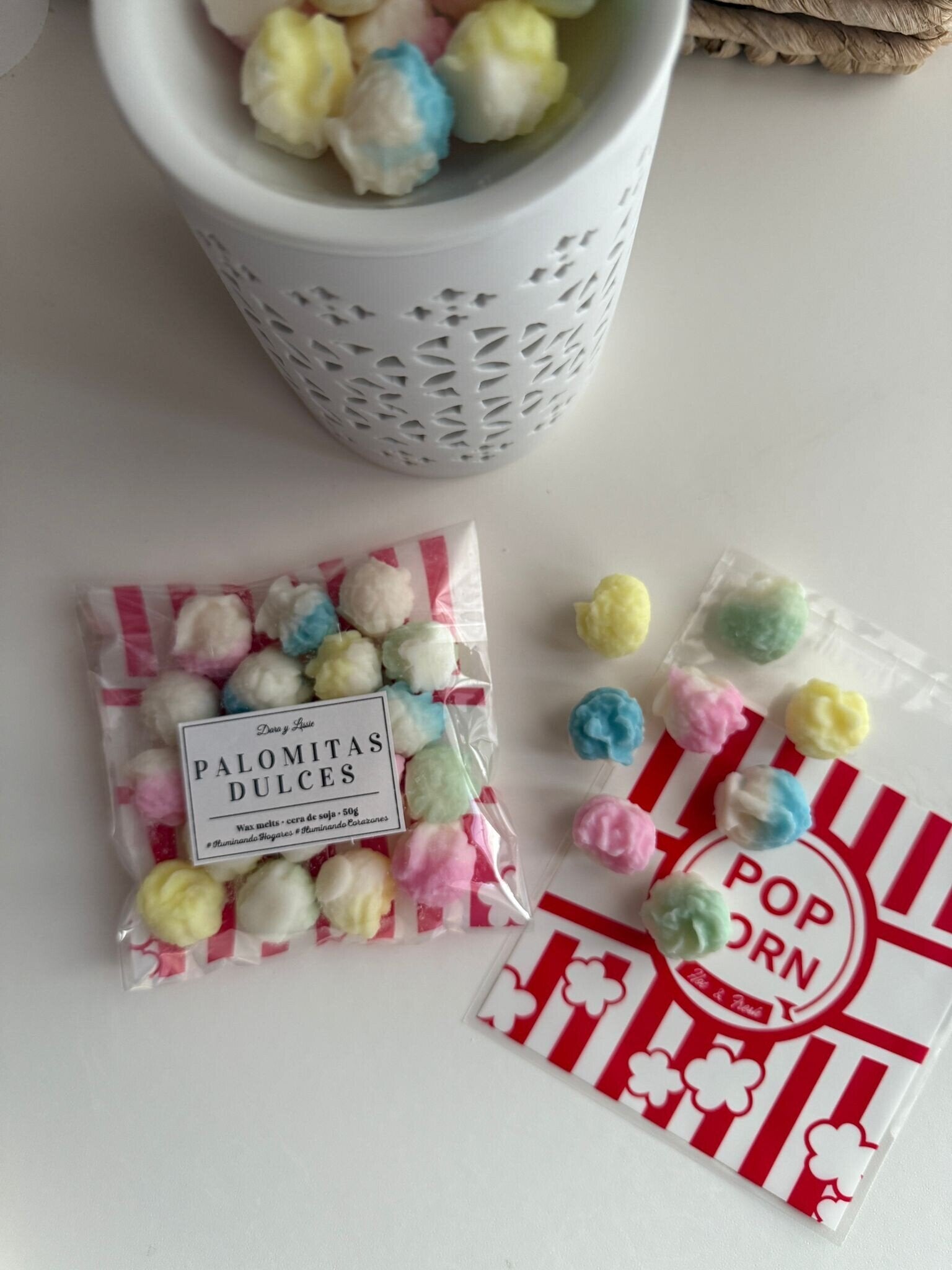 Wax melts Palomitas dulces