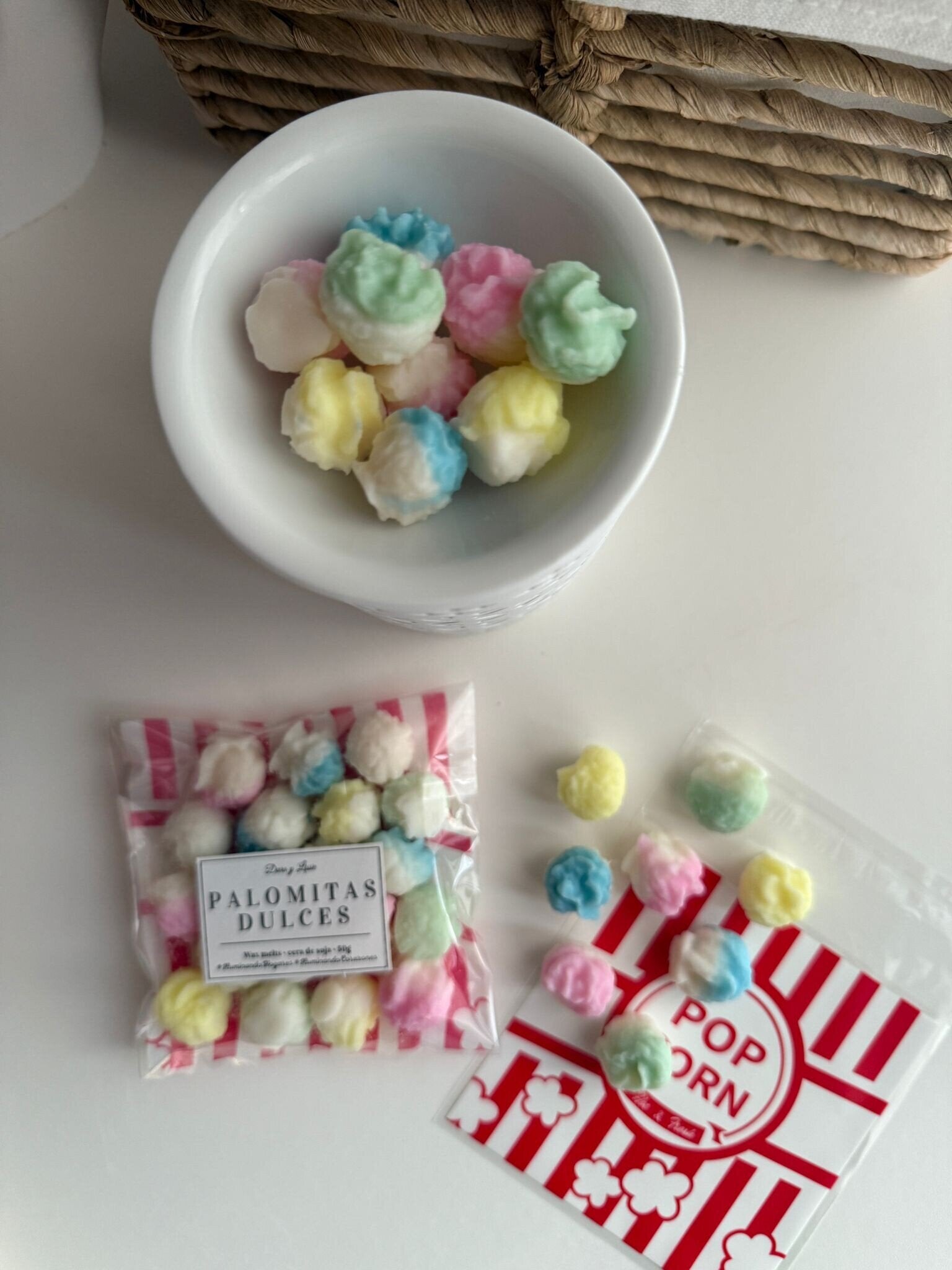 Wax melts Palomitas dulces