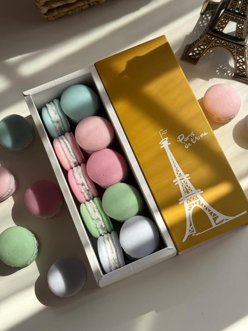 Mini Macarons Wax Melts – Aroma vainilla Tahití