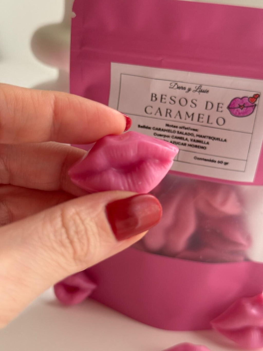 Wax Melts Besos de Caramelo