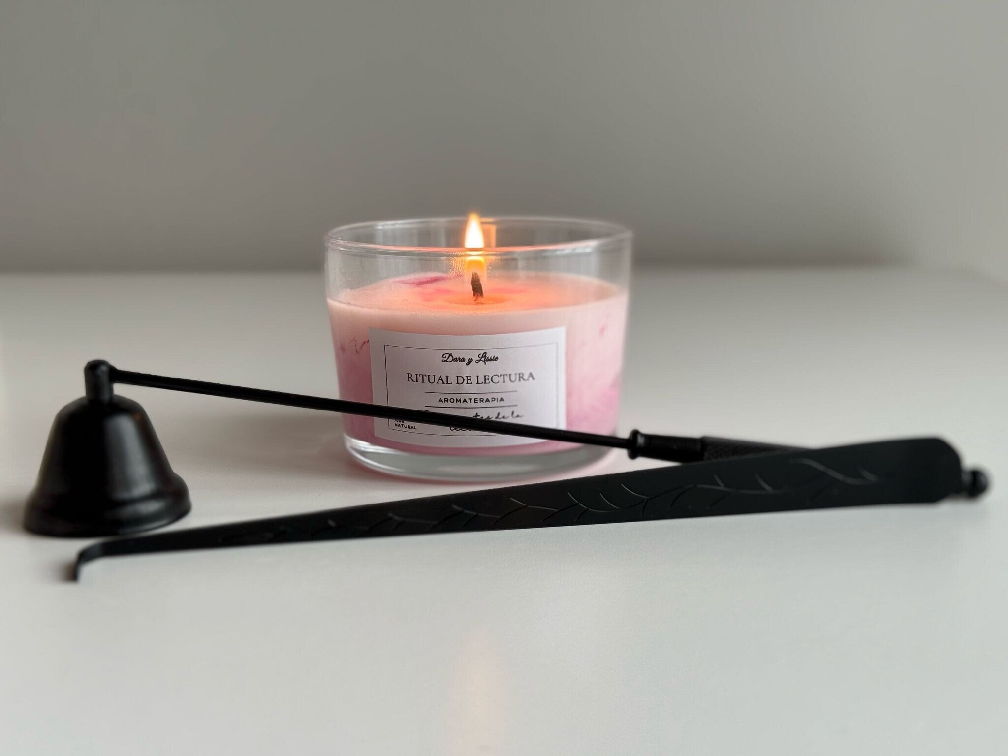 Pack de Cuidado para Velas: Apagavelas y Cuchara de Mecha
