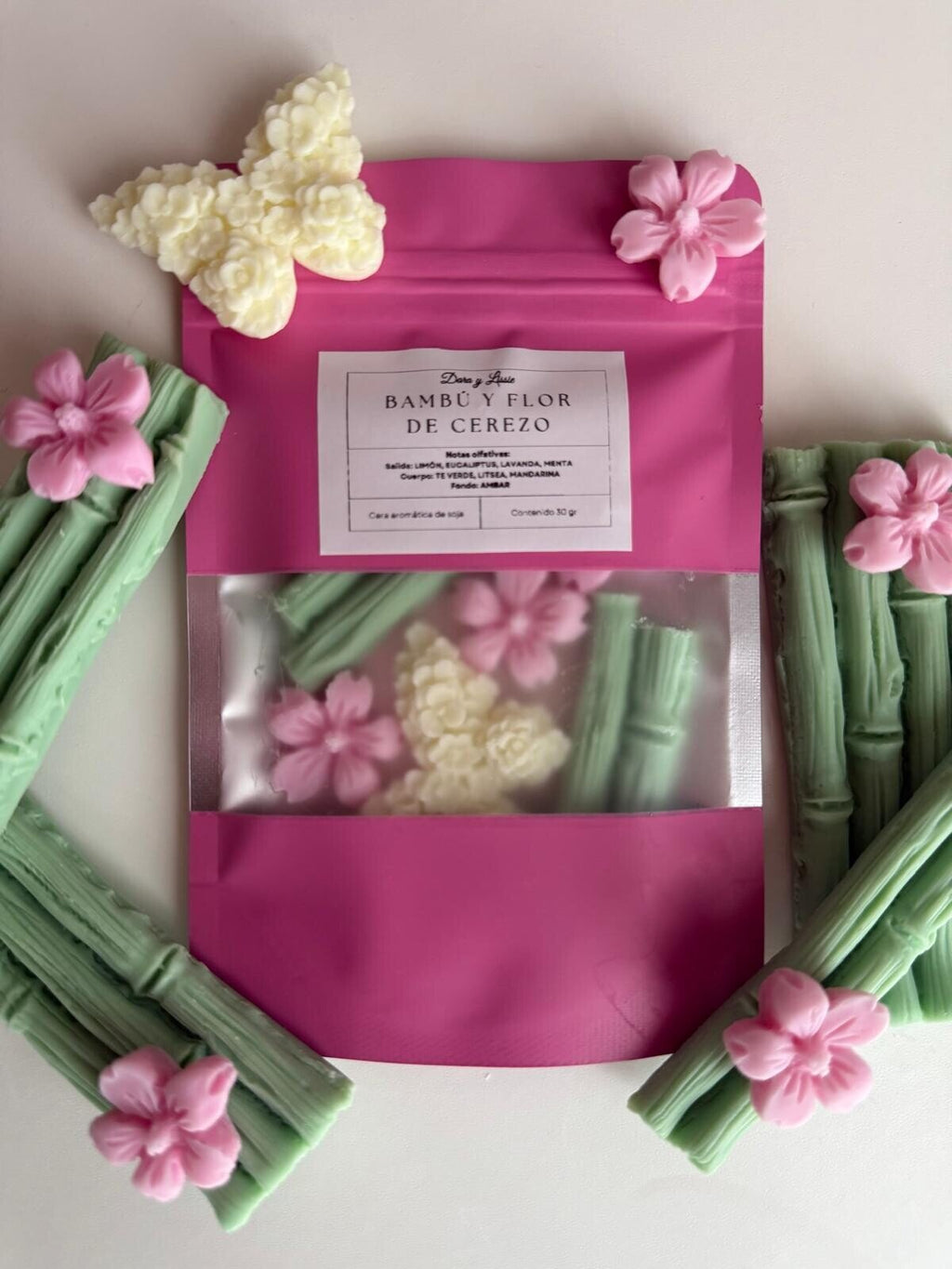 Ceras Aromáticas Bambú & Flor de Cerezo