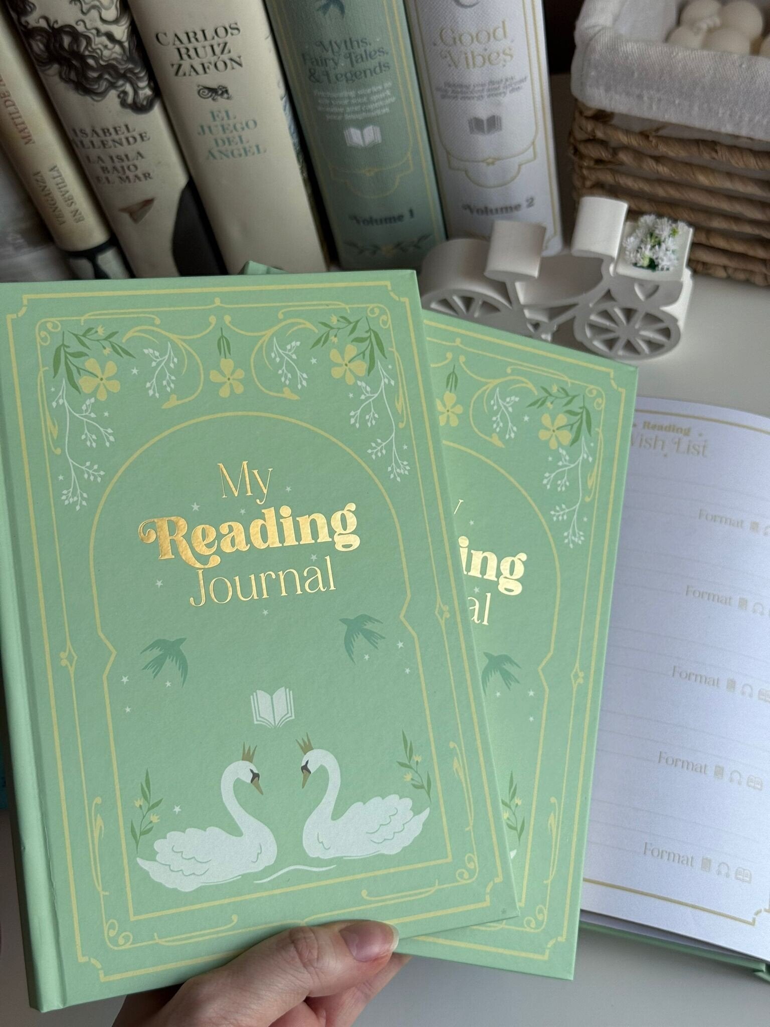 My Reading Journal | Mi diario de lectura A5