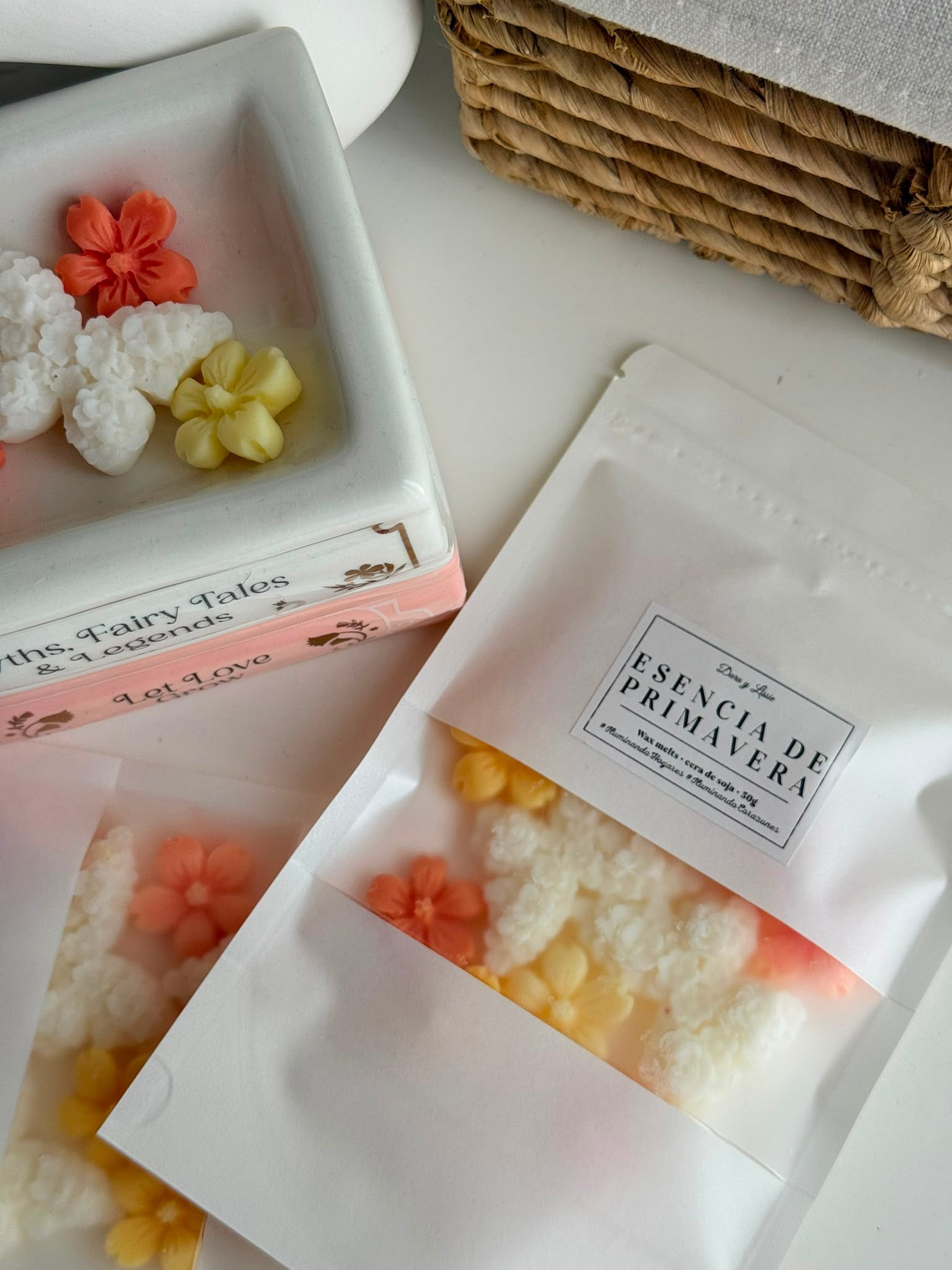 Wax Melts Esencia de Primavera | Aroma floral intenso para el hogar