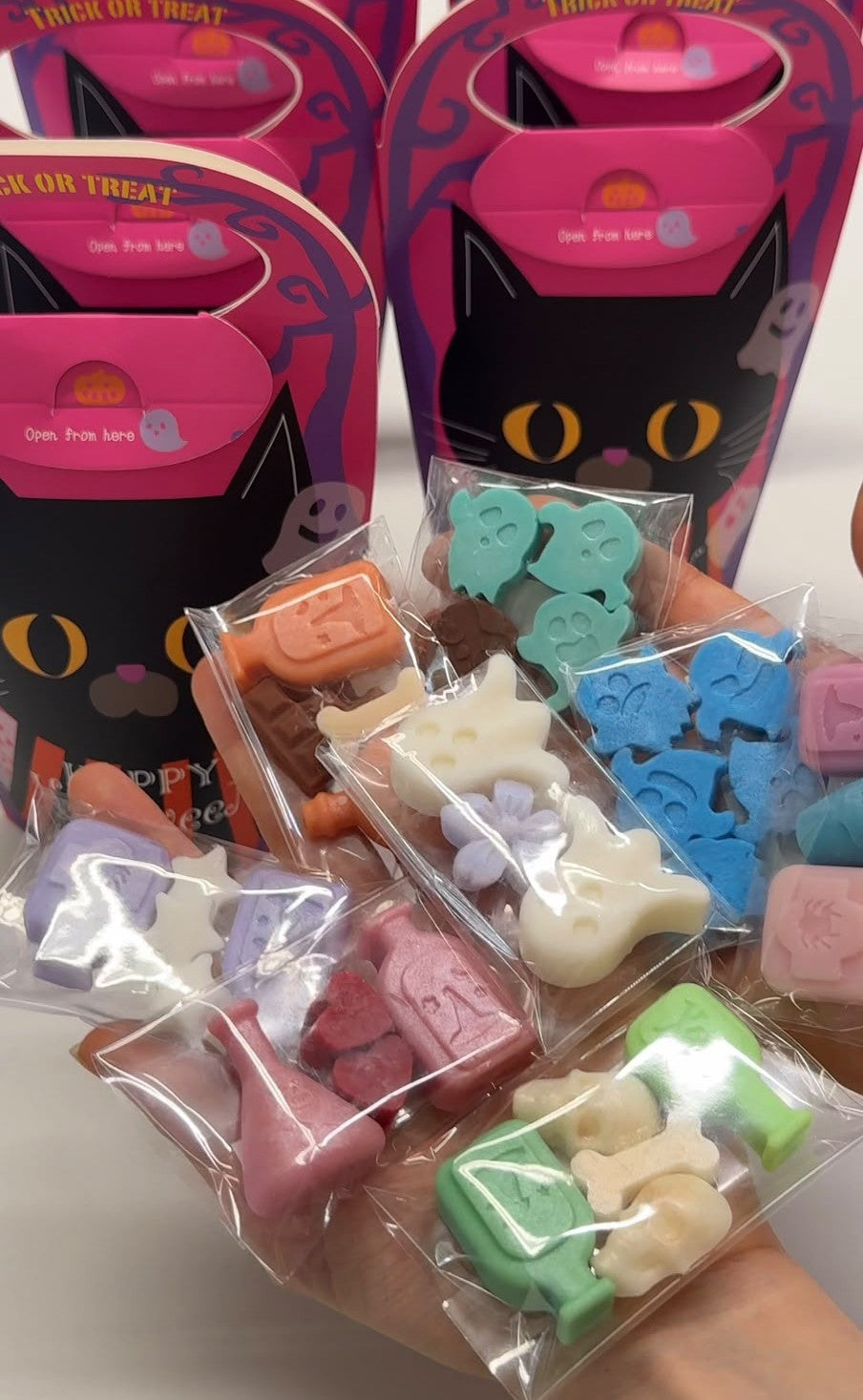 Truco o Trato con Migas · Caja degustación de 7 aromas de Halloween