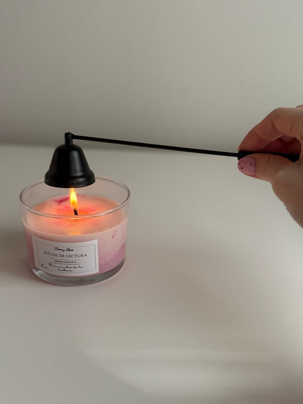 Pack de Cuidado para Velas: Apagavelas y Cuchara de Mecha