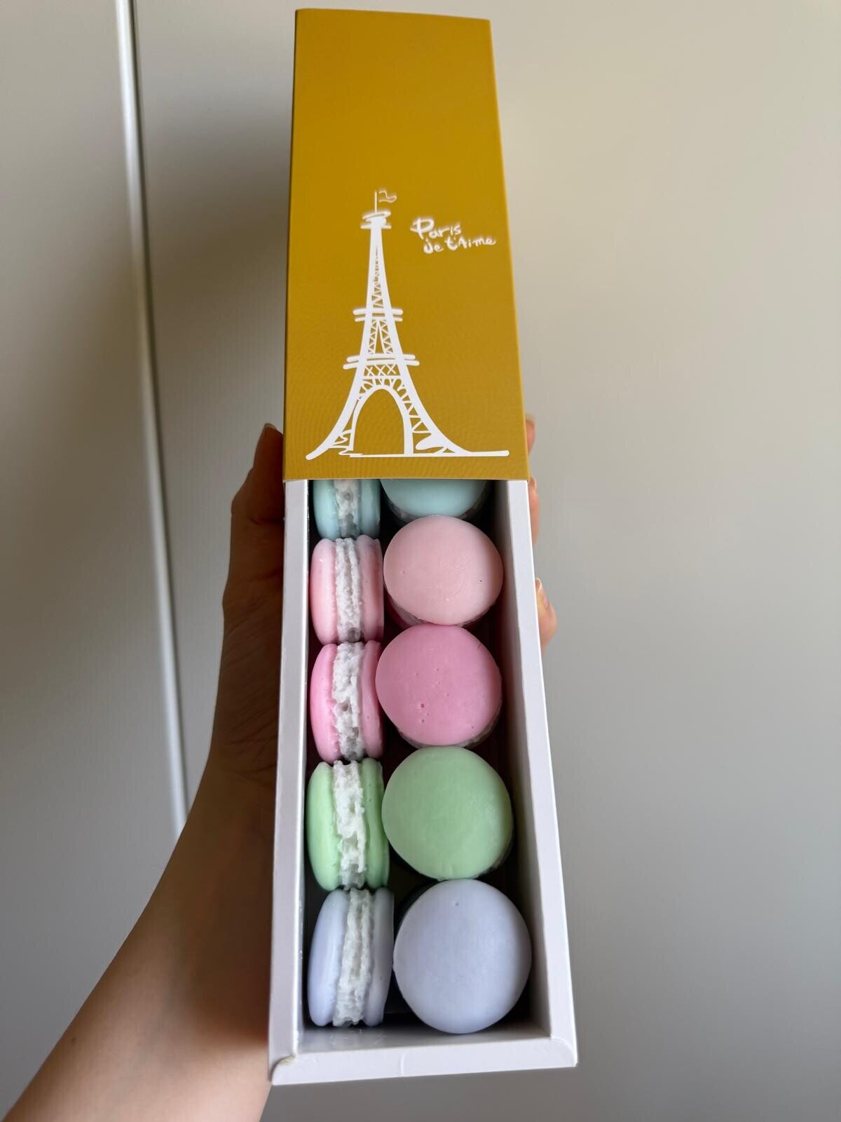 Mini Macarons Wax Melts – Aroma vainilla Tahití