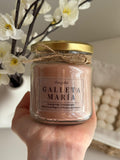Vela de soja Galleta María con mecha de madera crepitante | El aroma de siempre