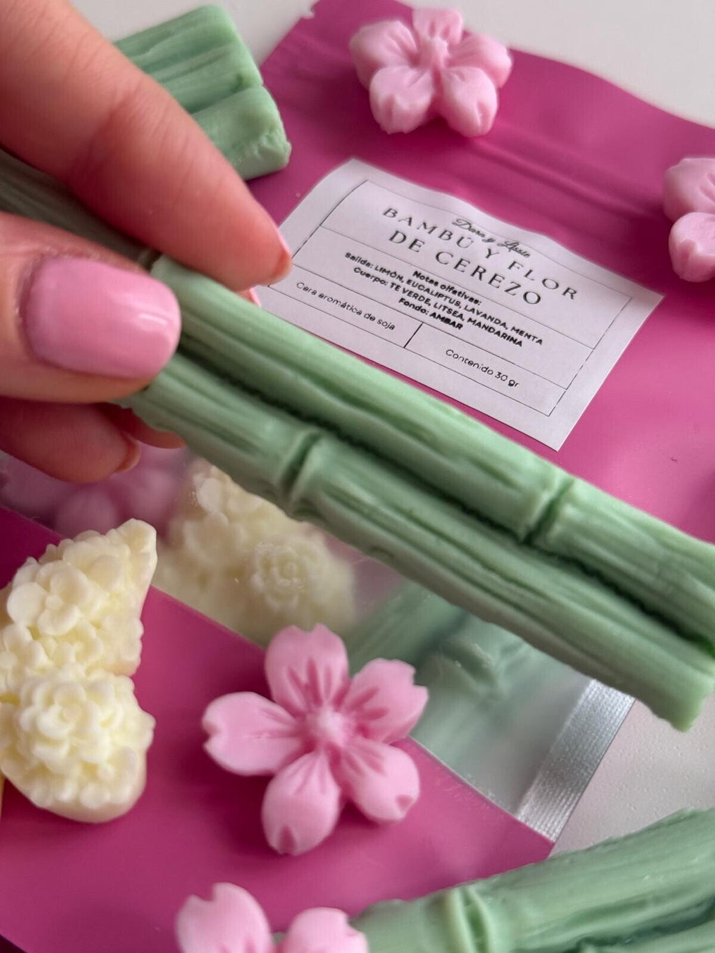 Ceras Aromáticas Bambú & Flor de Cerezo