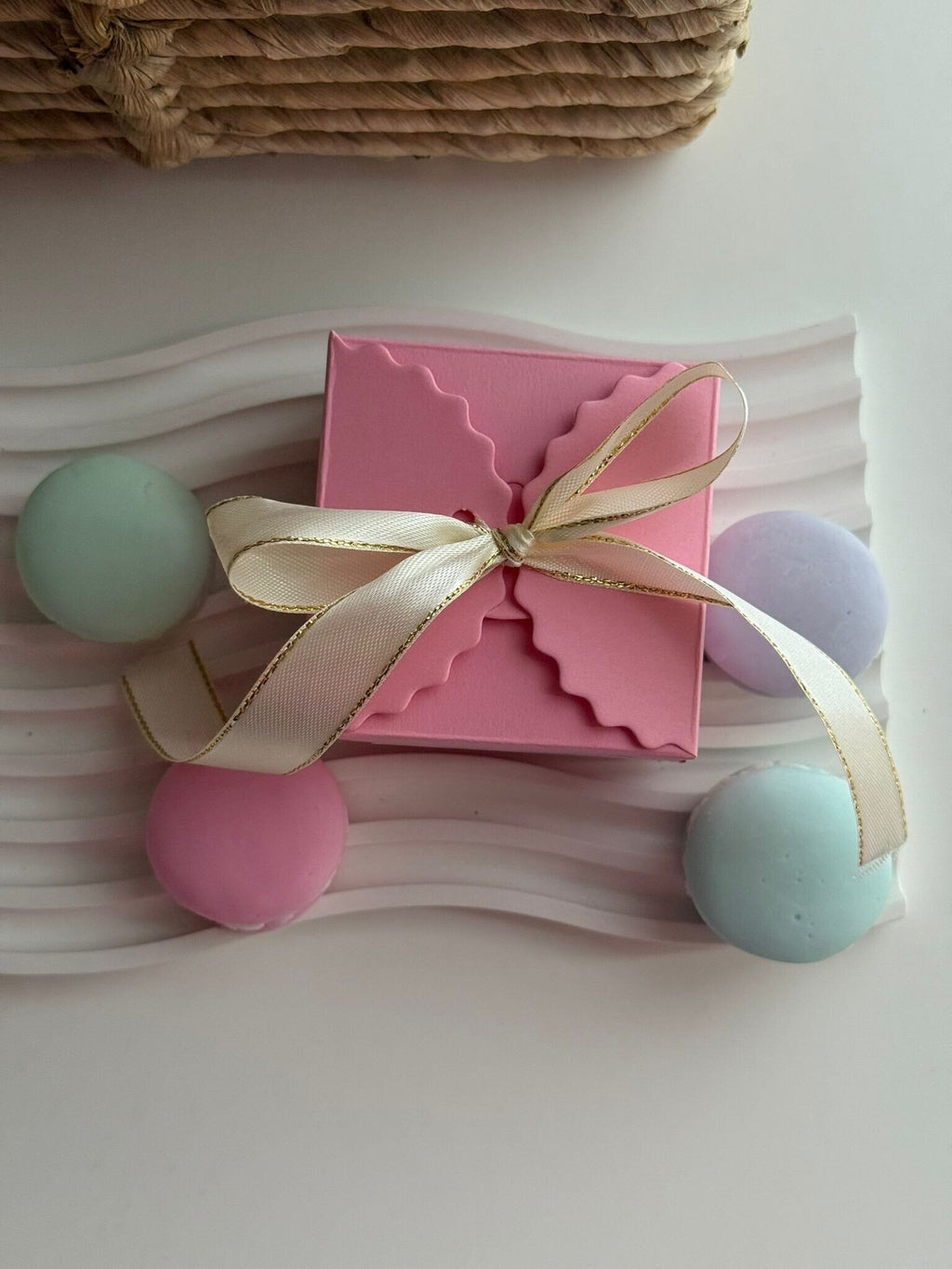 Wax Melts Vainilla Tahití en Forma de Macarons