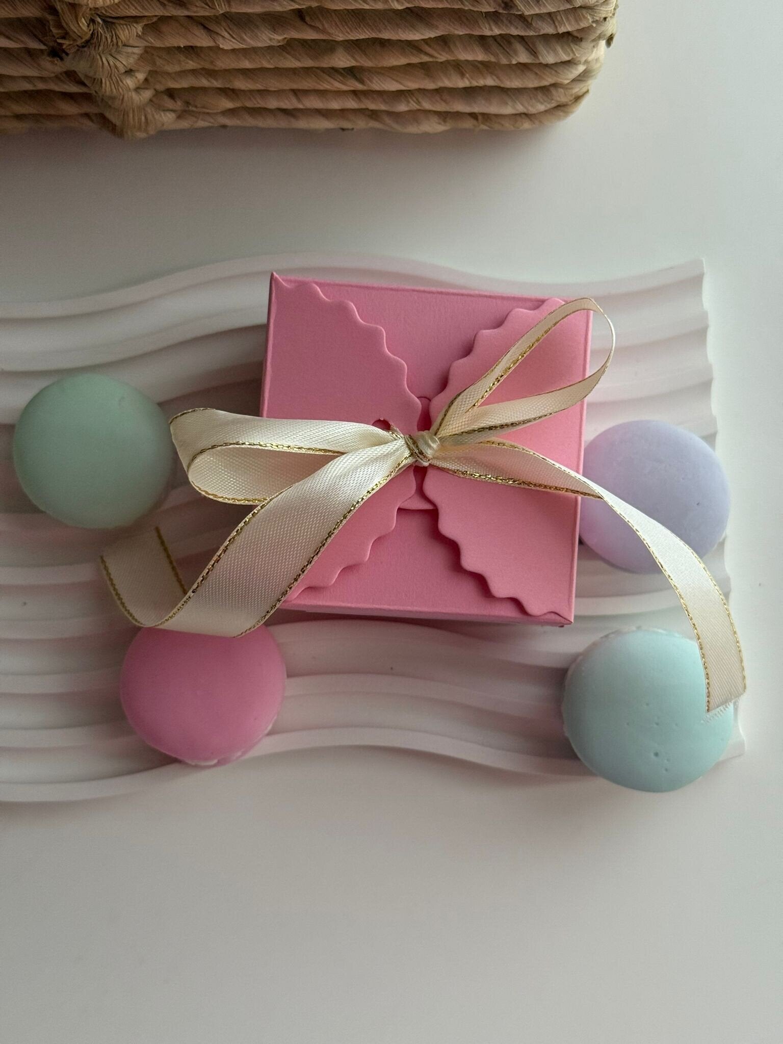 Wax Melts Vainilla Tahití en Forma de Macarons