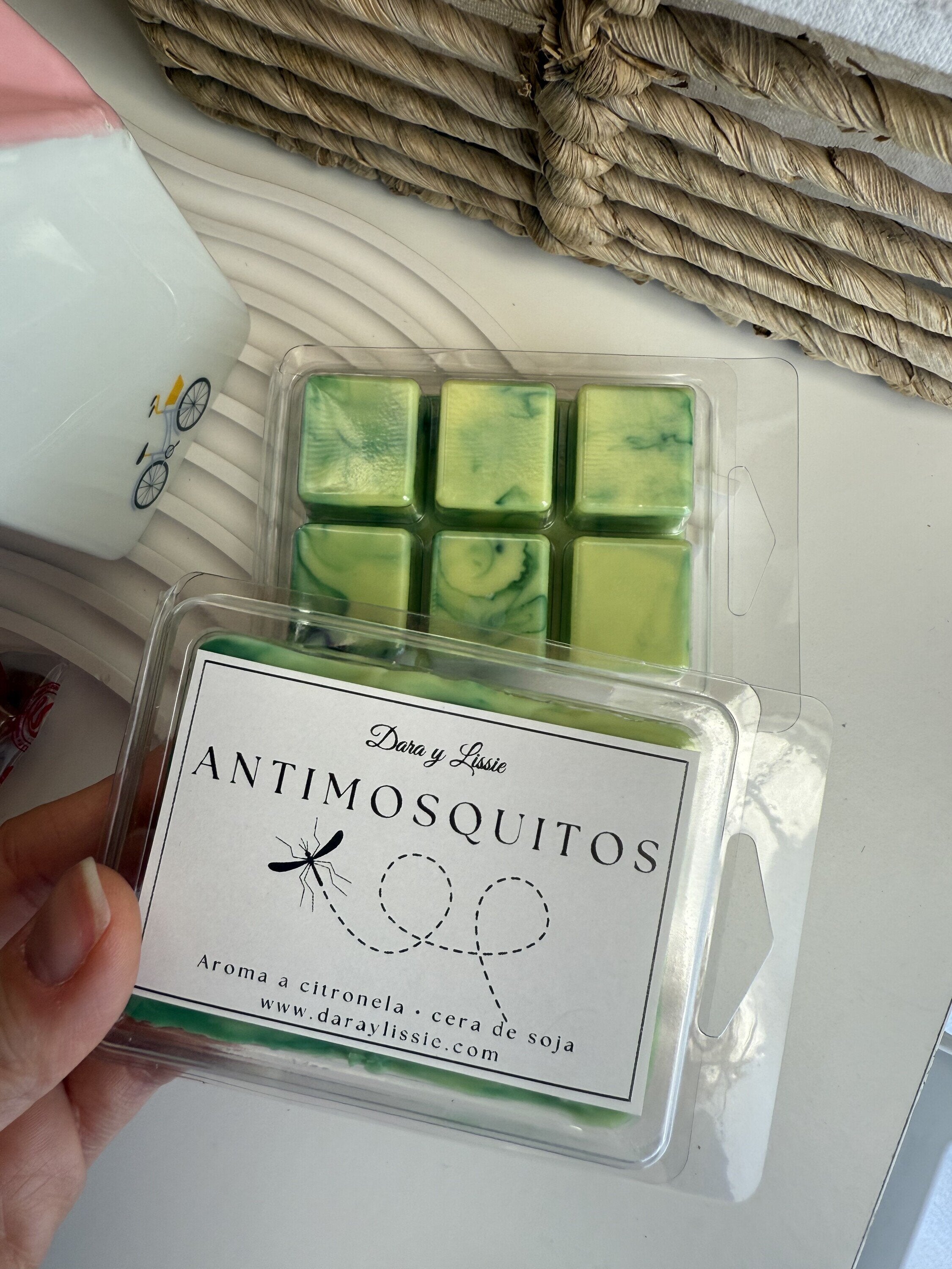 Wax melts Antimosquitos - Citronela