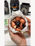 Hechizo de Placer Oscuro · Wax melts de naranja y chocolate