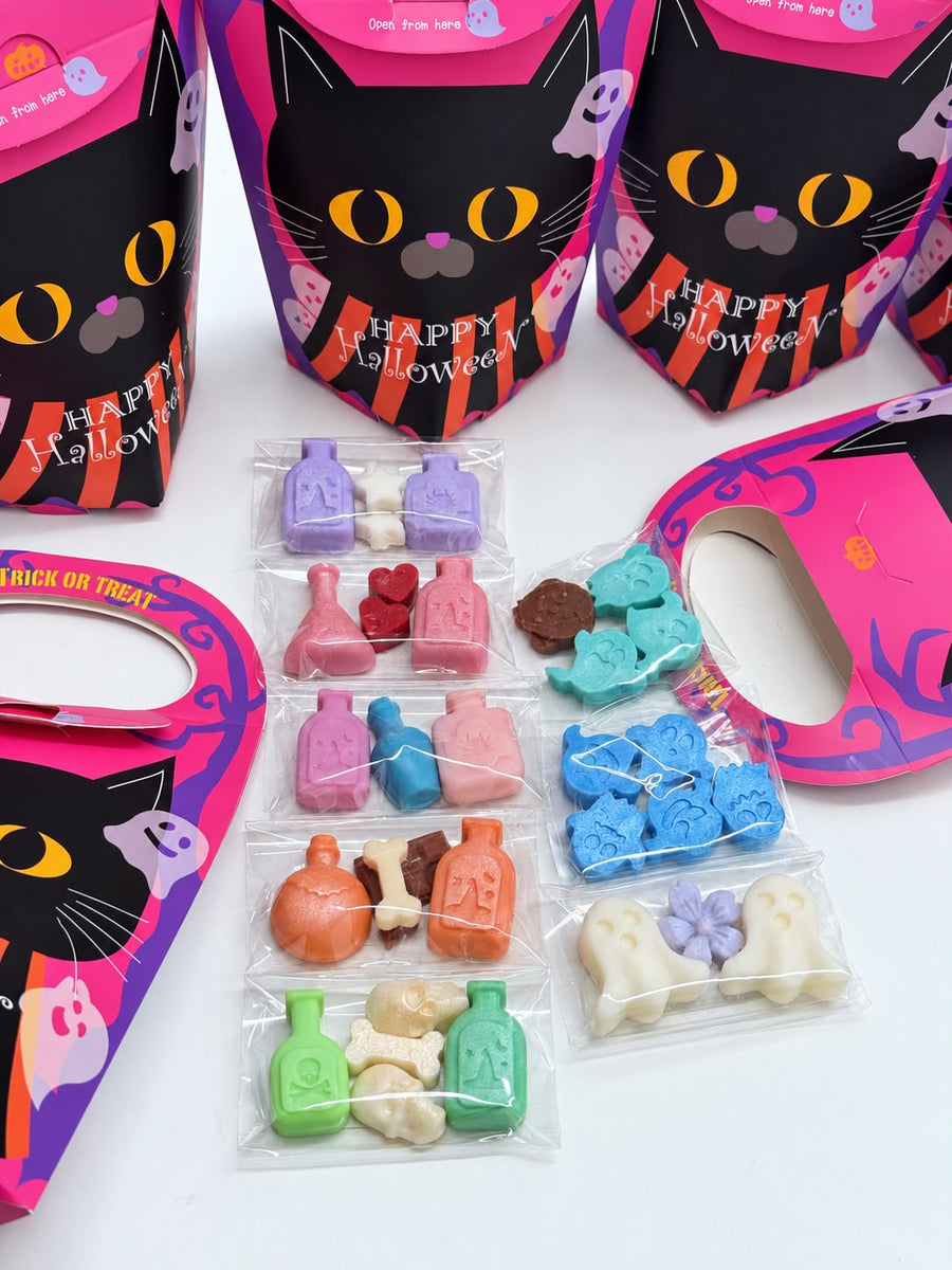 Truco o Trato con Migas · Caja degustación de 8 aromas de Halloween