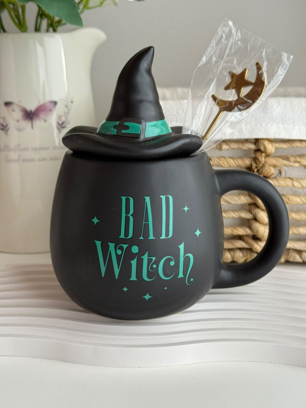 Bad Witch · Taza XL con sombrero de bruja