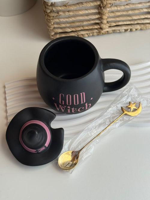 Good Witch · Taza XL con sombrero de bruja