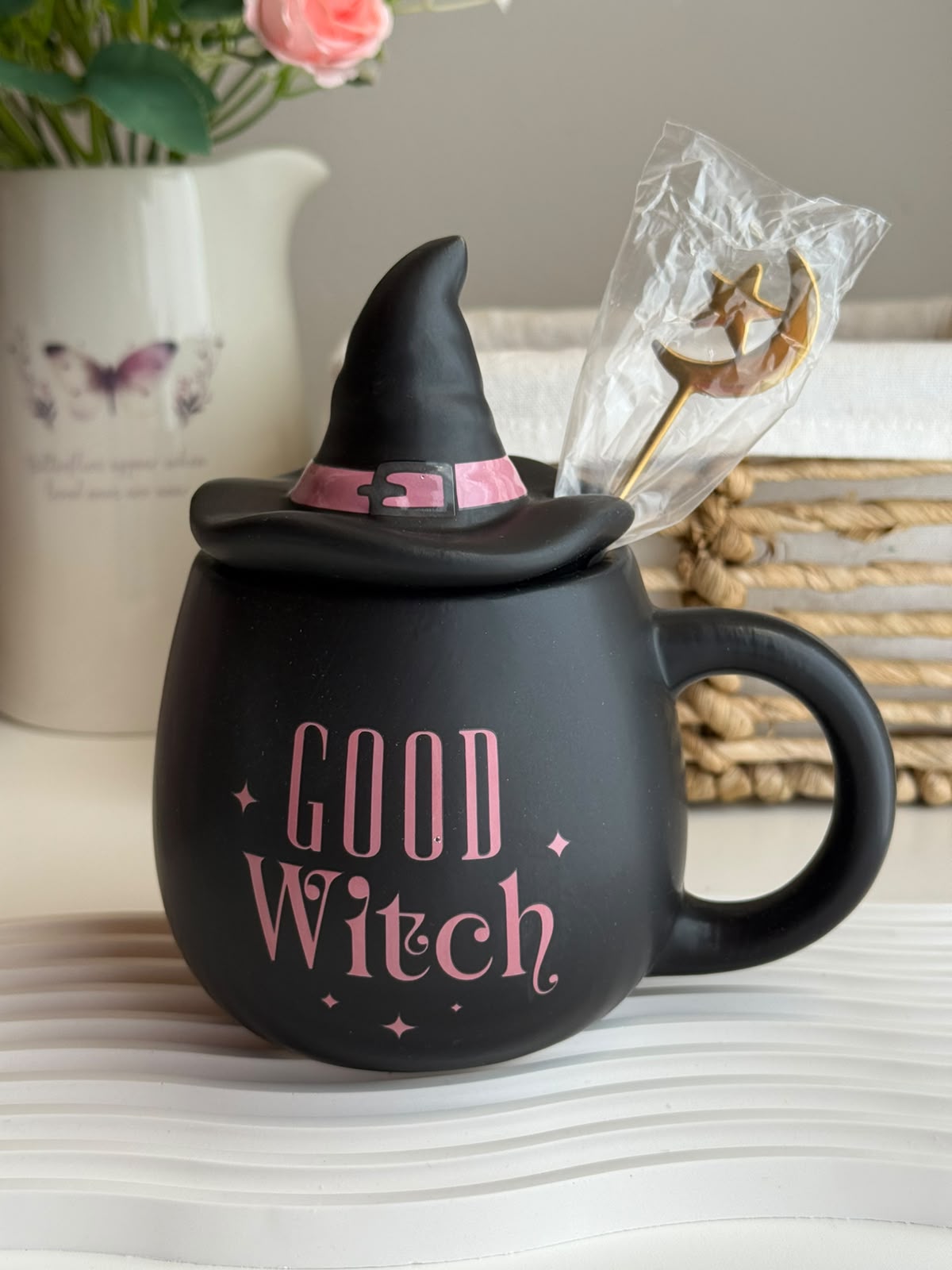 Good Witch · Taza XL con sombrero de bruja