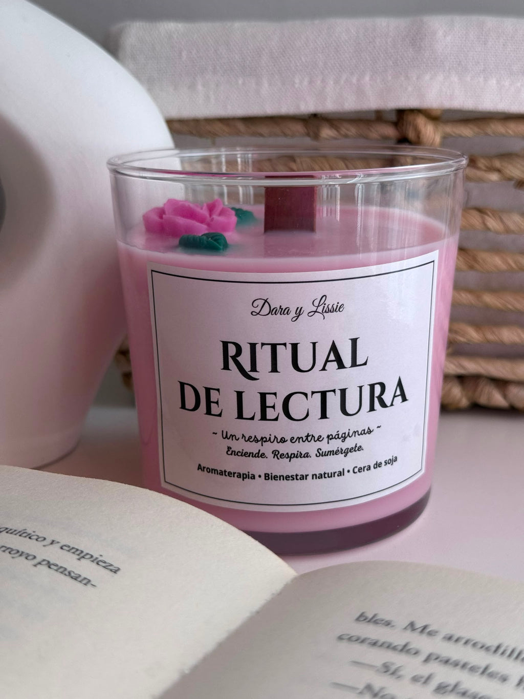 Ritual de Lectura – Vela Terapéutica para Leer y Relajarte