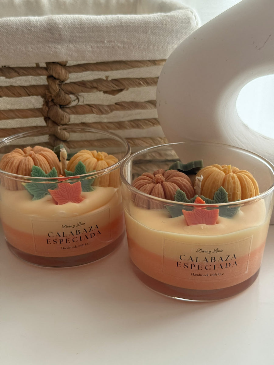 Vela aromática Calabaza Especiada  · Pumpkin Spice