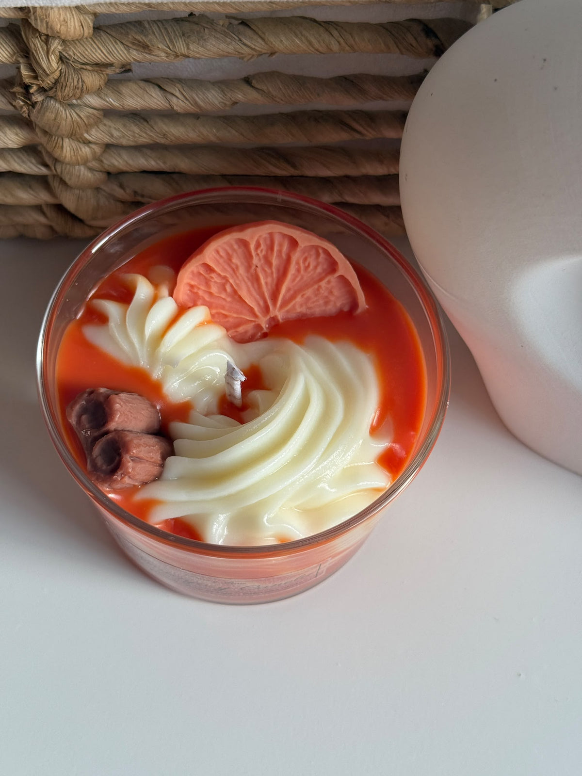 Vela gourmet Naranja y Canela · El aroma que enciende el otoño