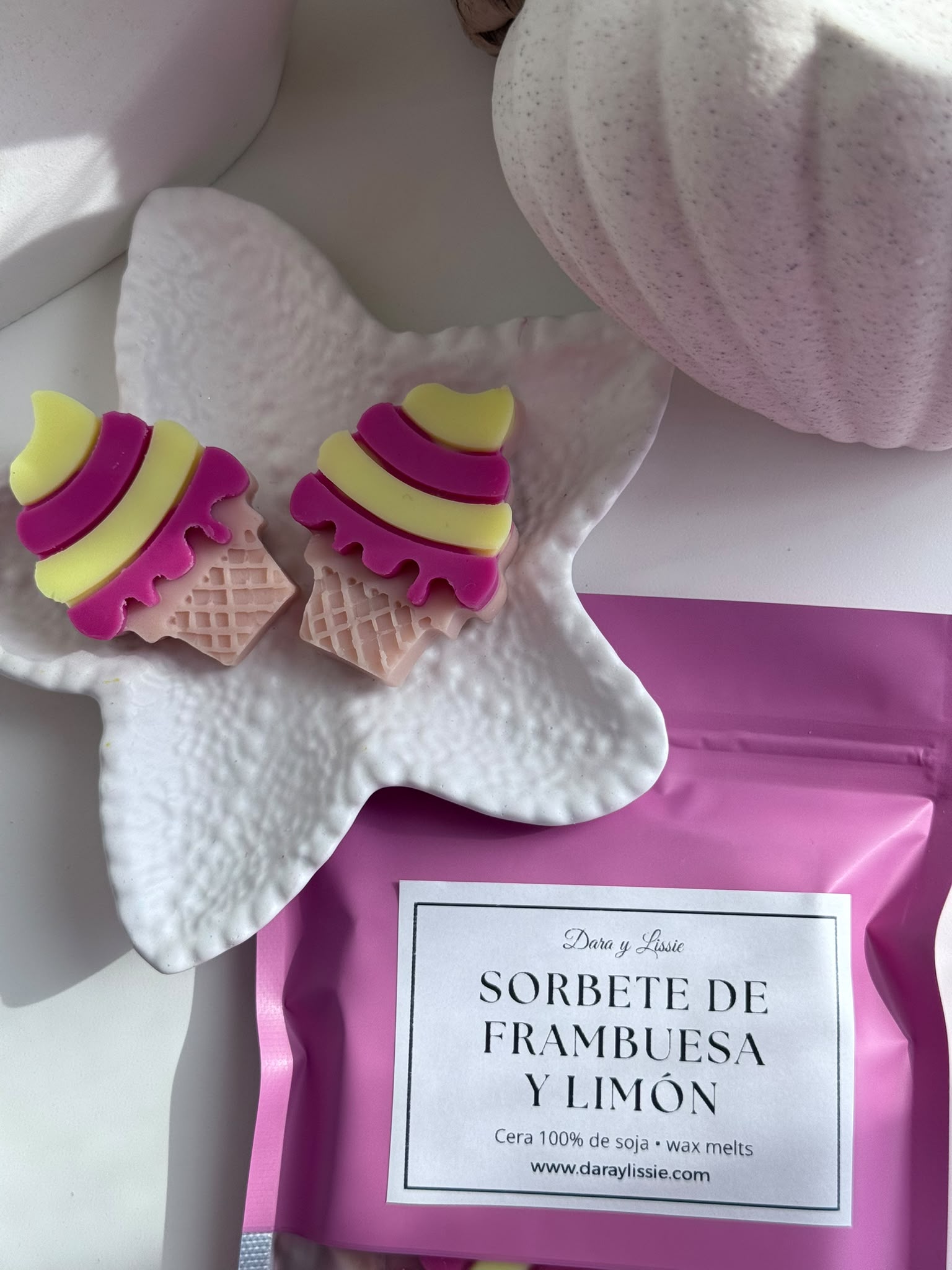 Wax melts Sorbete de Frambuesa y Limón