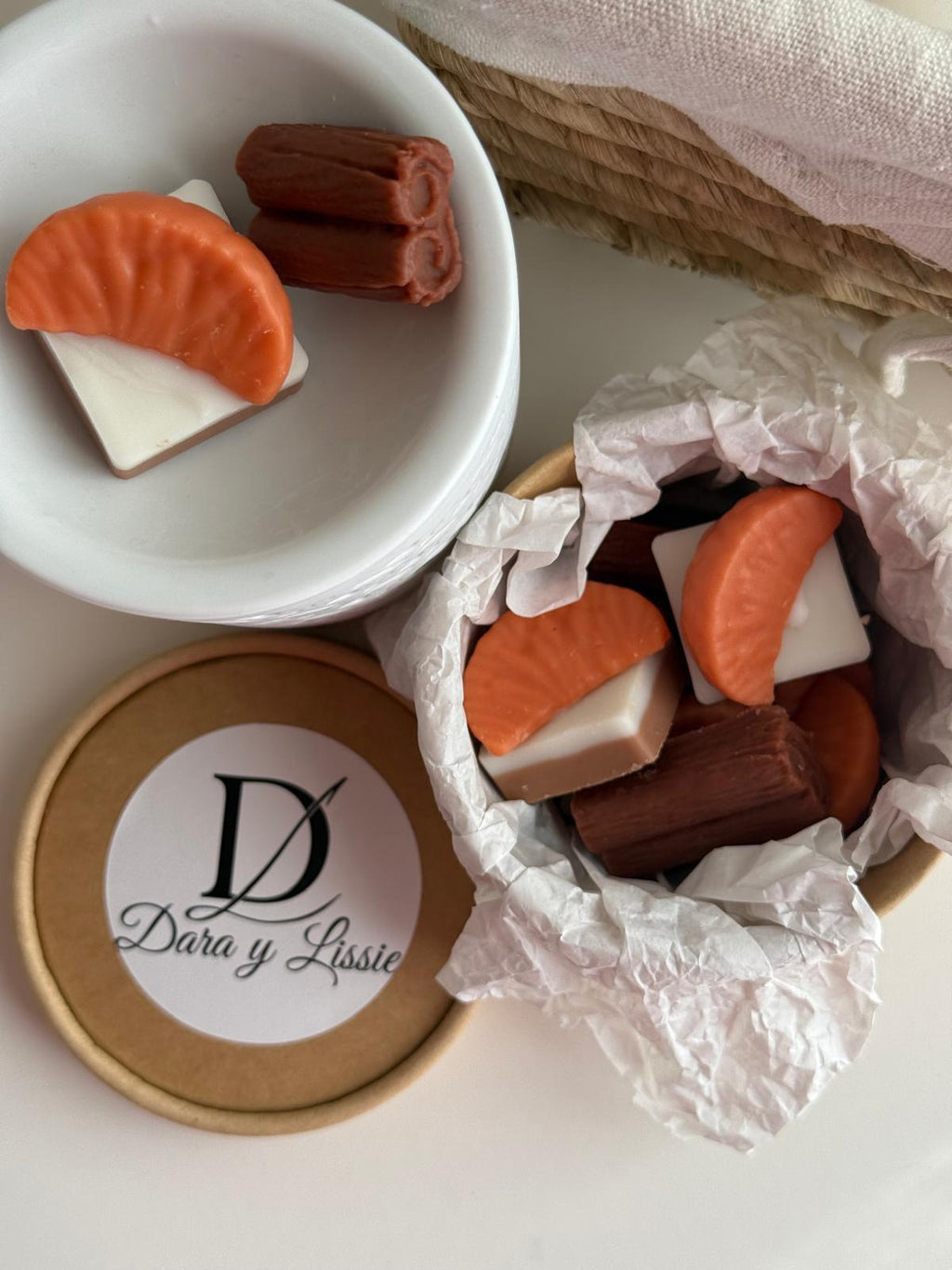 Naranja y Canela · Wax Melts de soja