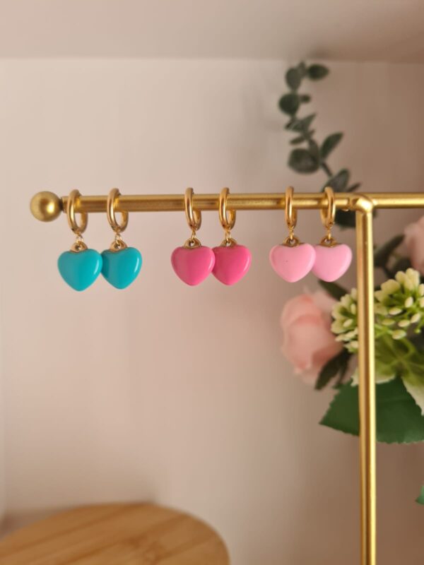 Pendientes Corazones