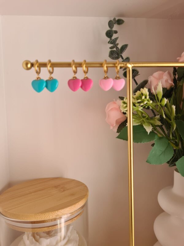 Pendientes Corazones - Imagen 2