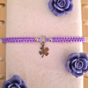 Pulsera Amuleto Trébol Cuatro Hojas