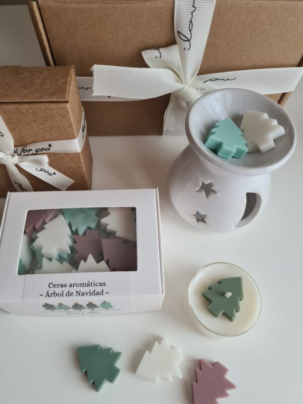 Pack Quemador y WaxMelts Árbol de Navidad - Imagen 3