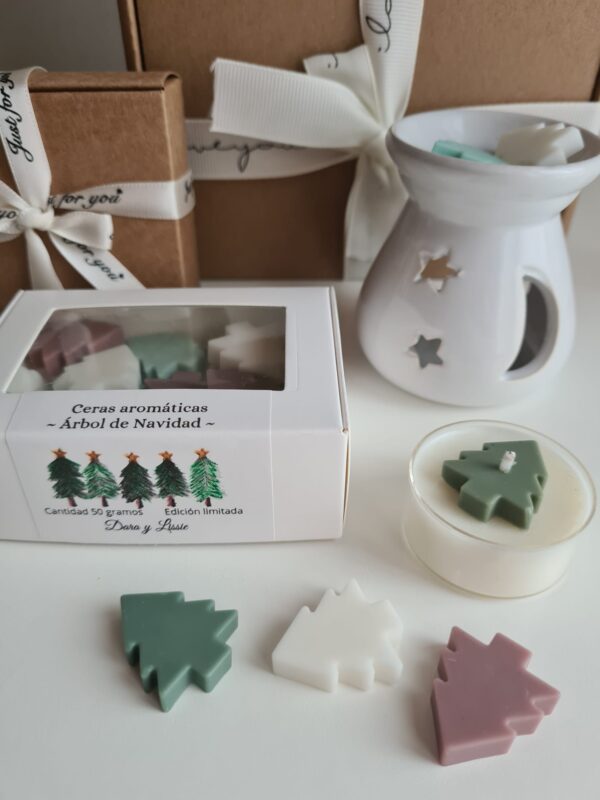 Pack Quemador y WaxMelts Árbol de Navidad